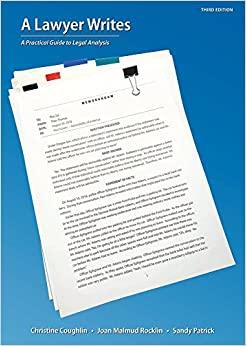 (PDF)A Lawyer Writes A Practical Guide to Legal Analysis, Third Edition