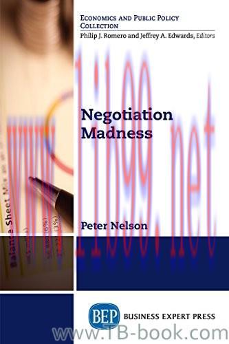 Negotiation Madness by Peter Nelson 课本
