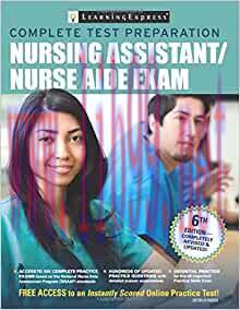 [AME]Nursing Assistant/Nurse Aide Exam, 6th Edition (EPUB)