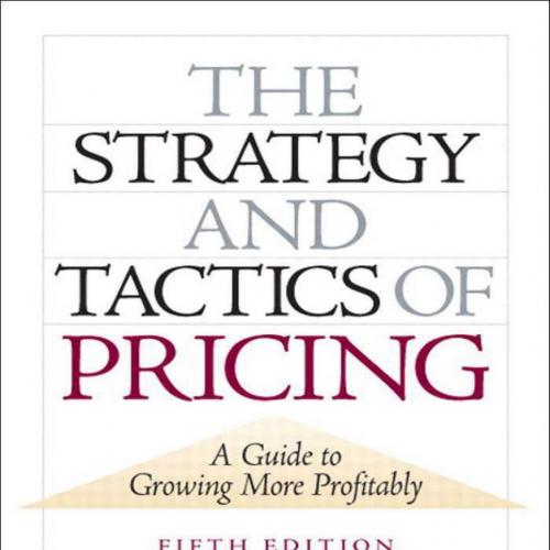 Strategy and Tactics of Pricing 5th Edition by Zale, Joseph, The