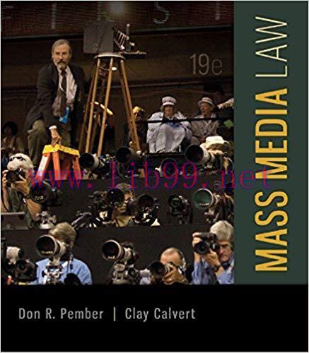 Mass Media Law 19th Edition,