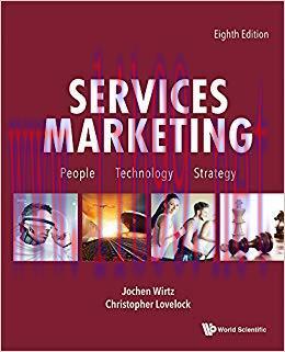 Services Marketing:People, Technology, Strategy 8th Edition,