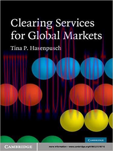 (PDF)Clearing Services for Global Markets: A Framework for the Future Development of the Cleari...