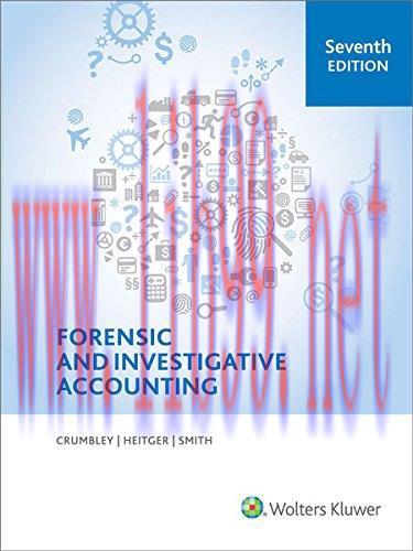 [FOX-Ebook]Forensic and Investigative Accounting, 7th Edition