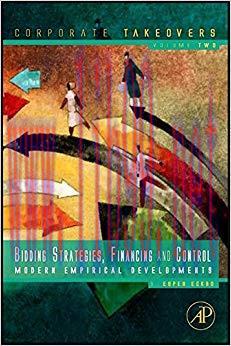 (PDF)Bidding Strategies, Financing and Control: Modern Empirical Developments (Corporate Takeov...