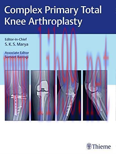 [AME]Complex Primary Total Knee Arthroplasty (Original PDF)