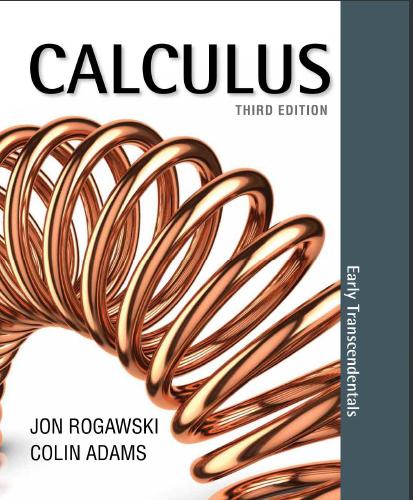 (Test Bank)Calculus Early Transcendentals 3rd Edition by Jon Rogawski .zip
