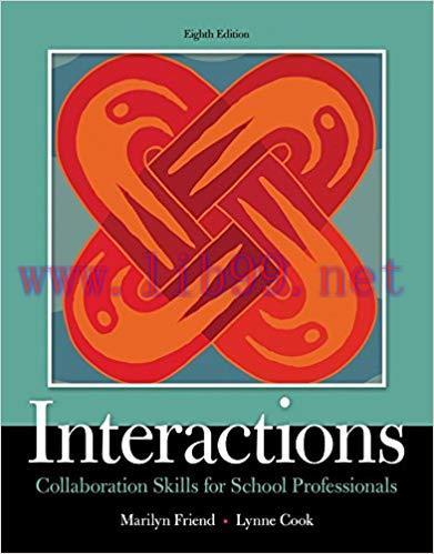 (PDF)Interactions: Collaboration Skills for School Professionals (What&rsquo;s New in Special Educati...