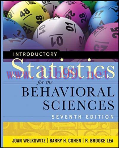 (PDF)Introductory Statistics for the Behavioral Sciences 7th Edition