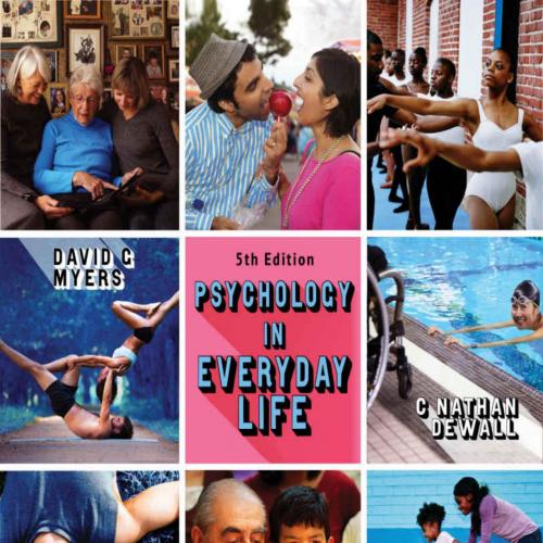 Psychology in Everyday Life 5th