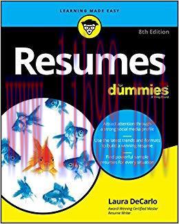 Resumes For Dummies 8th Edition,
