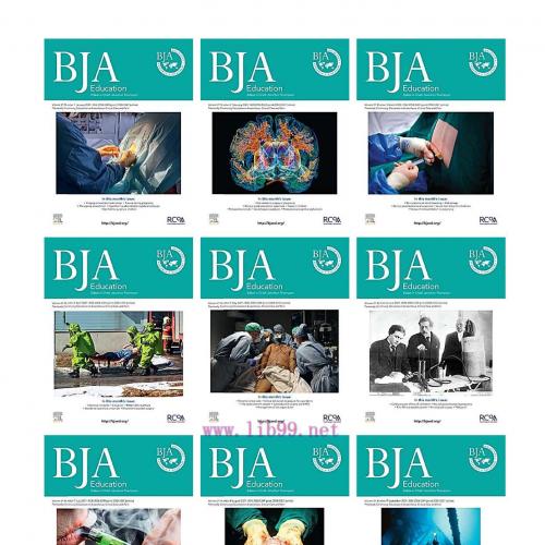[AME]British Journal of Anesthesia &ndash; Education 2021 Full Archives (True PDF)