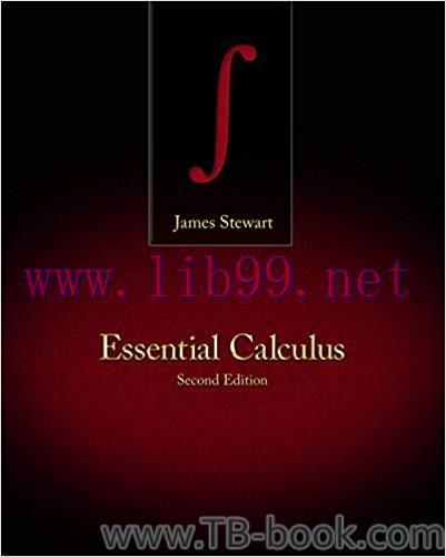Essential Calculus 2nd Edition by James Stewart 答案
