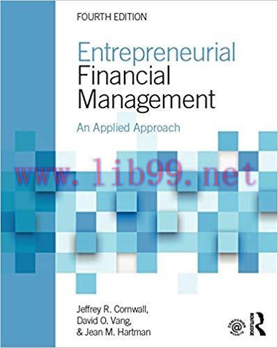 (PDF)Entrepreneurial Financial Management: An Applied Approach 4th Edition