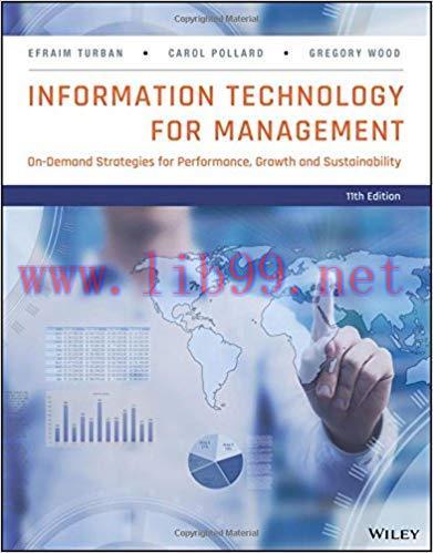 [PDF]Information Technology for Management, 11th Edition