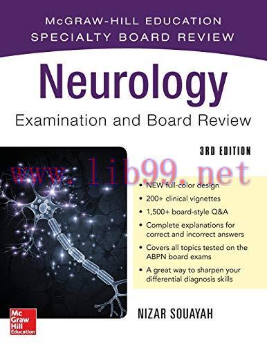 [AME]Neurology Examination and Board Review, Third Edition: McGraw-Hill Education Specialty Boa...