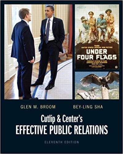 (Test Bank)Cutlip and Center's Effective Public Relations, 11th Edition.zip