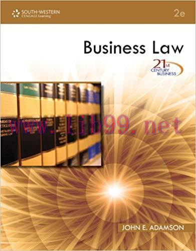 (PDF)21st Century Business: Business Law (DECA) 2nd Edition