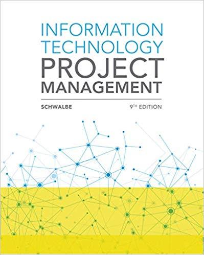 Information Technology Project Management 9th Edition