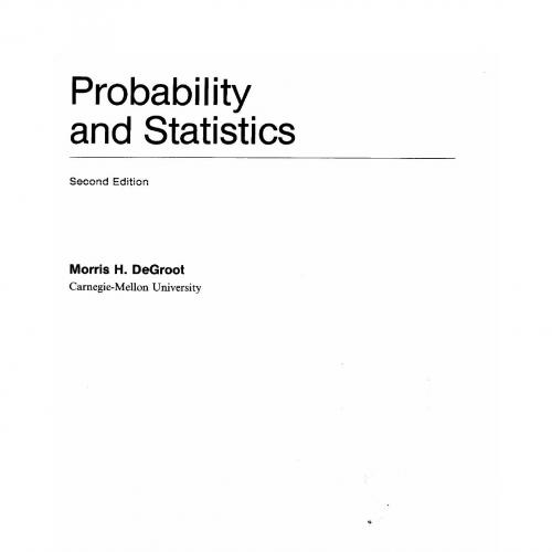 Probability and statistics 2nd - Carlinhos 2