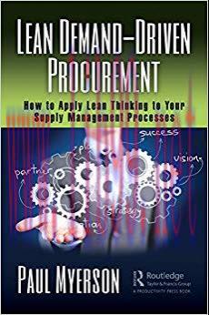 (PDF)Lean Demand-Driven Procurement: How to Apply Lean Thinking to Your Supply Management Proce...