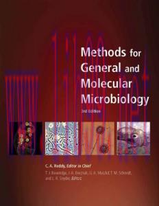 [AME]Methods for General and Molecular Microbiology, 3rd edition
