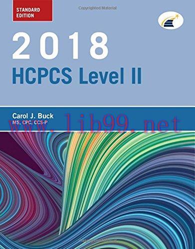 [AME]2018 HCPCS Level II Standard Edition, 1e (Hcpcs Level II (Saunders)) (PDF)