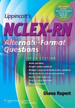 [AME]Lippincott&rsquo;s NCLEX-RN Alternate-Format Questions, 5th Edition (MOBI)