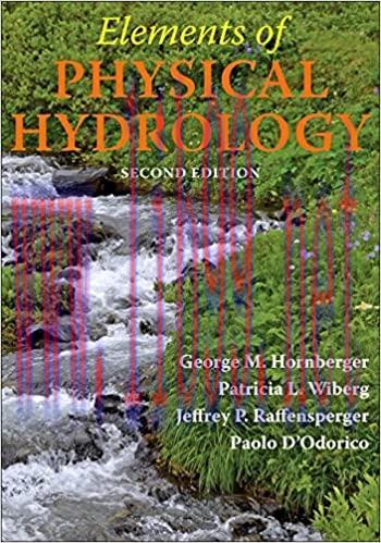 (PDF)Elements of Physical Hydrology