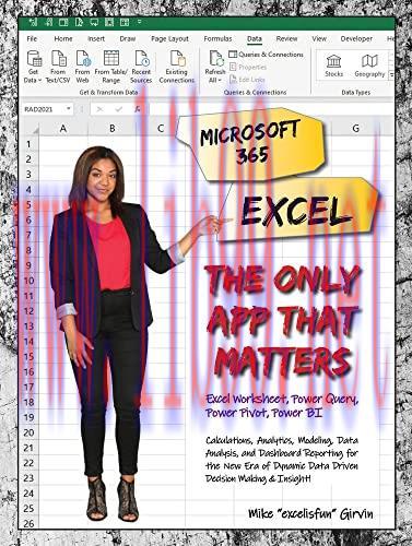 [FOX-Ebook]Microsoft 365 Excel: The Only App That Matters: Calculations, Analytics, Modeling, D...