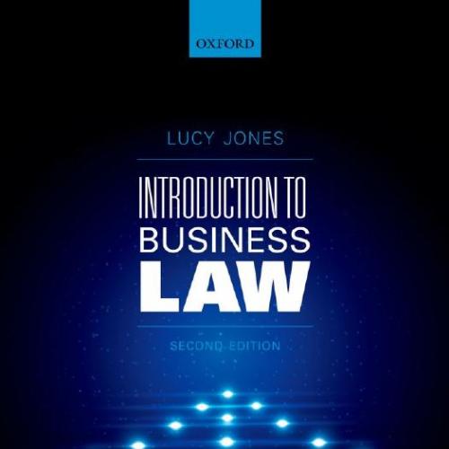 Introduction to Business Law 2nd Editon by Lucy Jones-Wei Zhi
