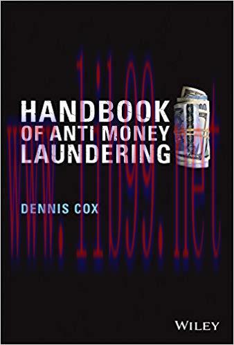 Handbook of Anti-Money Laundering 1st Edition,