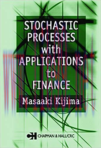 (PDF)Stochastic Processes with Applications to Finance (Chapman and Hall/CRC Financial Mathemat...