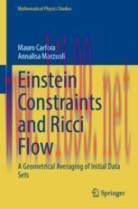 [PDF]Einstein Constraints and Ricci Flow: A Geometrical Averaging of Initial Data Sets