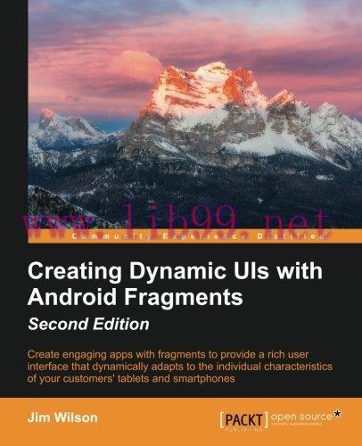 [FOX-Ebook]Creating Dynamic UI with Android Fragments, 2nd Edition
