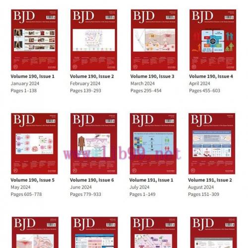 [AME]British Journal of Dermatology 2024 Full Archives (True PDF)