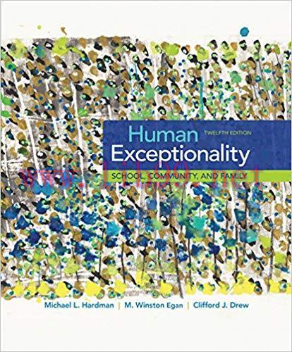(PDF)Human Exceptionality: School, Community, and Family 12th Edition