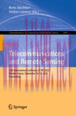 [PDF]Telecommunications and Remote Sensing: 12th International Conference, ICTRS 2023, Rhodes, ...