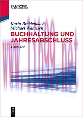 (PDF)Buchhaltung und Jahresabschluss (De Gruyter Studium) (German Edition) 4th Edition