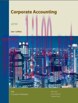 [PDF](AUCS) Corporate Accounting 22754 Custom for UTS.edu.au