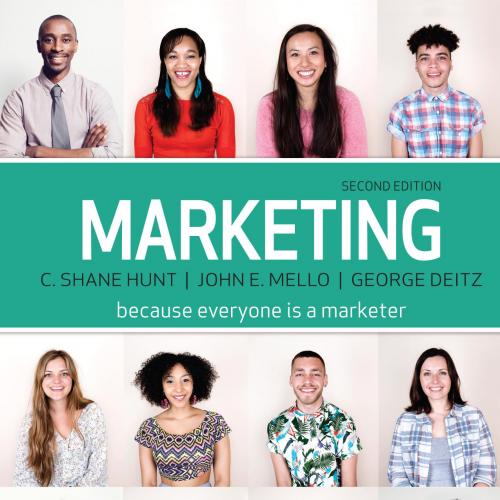 Marketing 2nd Second Edition 2e by Shane Hunt