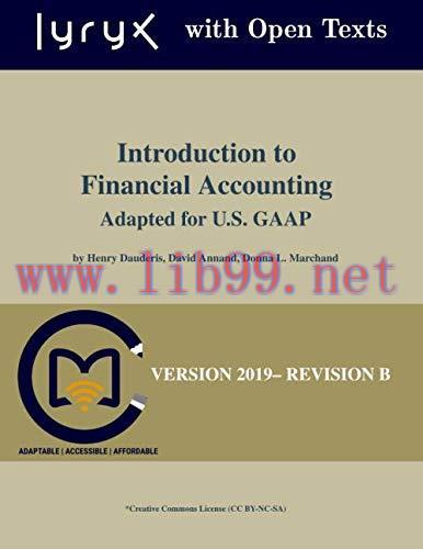 [FOX-Ebook]Introduction to Financial Accounting: Adapted for US GAAP