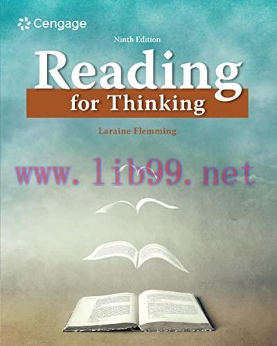 [PDF]Reading for Thinking Ninth Edition