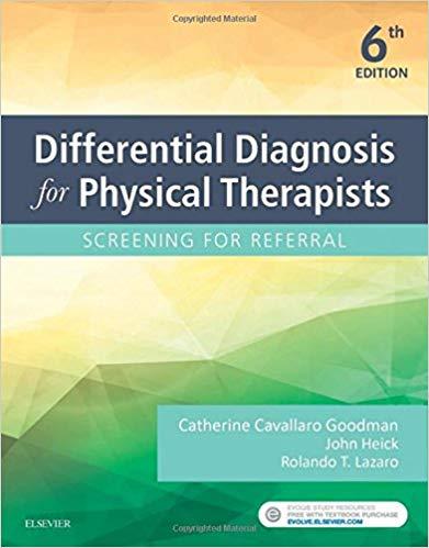Differential Diagnosis for Physical Therapists, 6th Edition