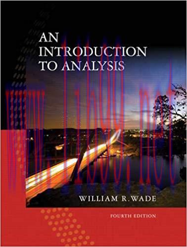 (PDF)An Introduction to Analysis (4th Edition)