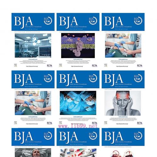 [AME]British Journal of Anesthesia 2021 Full Archives (True PDF)