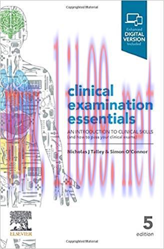 [PDF]Clinical Examination Essentials An Introduction to Clinical Skills 5th edition