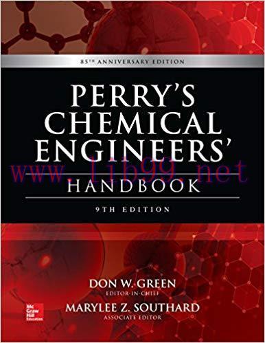 [PDF]Perry&rsquo;s Chemical Engineers&rsquo; Handbook, 9th Edition PDF ebook