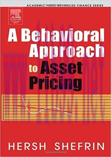 (PDF)A Behavioral Approach to Asset Pricing (Academic Press Advanced Finance)