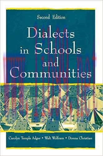 Dialects in Schools and Communities 2nd Edition,
